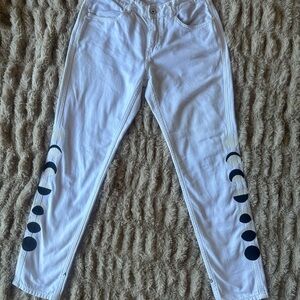 Scotch & Soda White Denim Jeans - Midnight Dinner Label